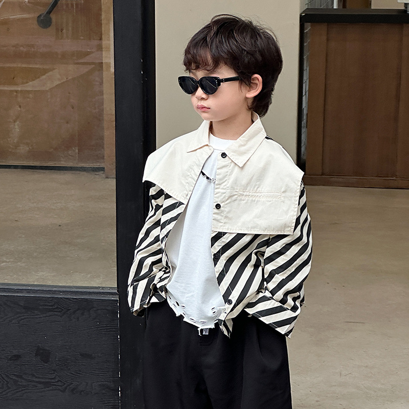 「2024」子供服★トップス★ワイシャツ★長袖★韓国風子供服★90cm〜150cm