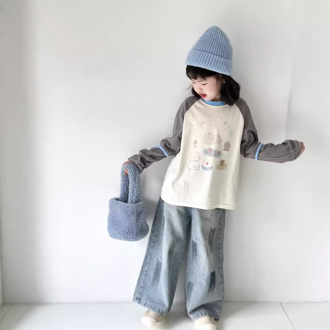 2024秋新作★子供服　トップス&ズボン分けて★90cm〜150cm