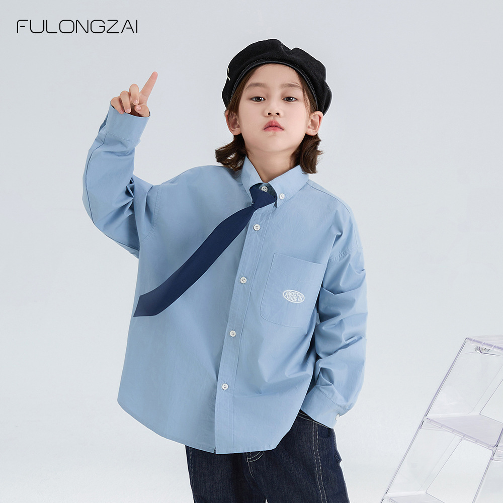 「2024」子供服★トップス★長袖シャツ★韓国風子供服★110cm〜170cm