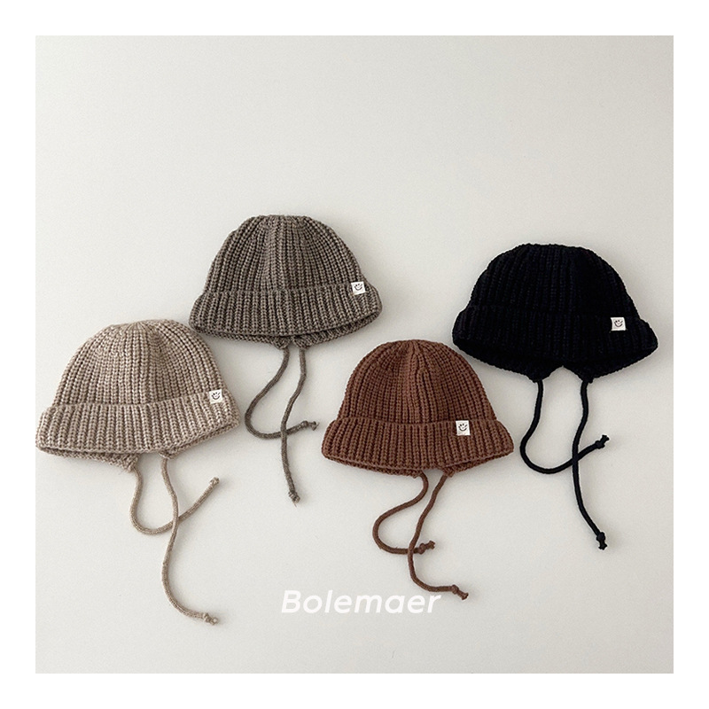「2024」子供用★帽子★ニット帽子★キッズ★暖かい★4色
