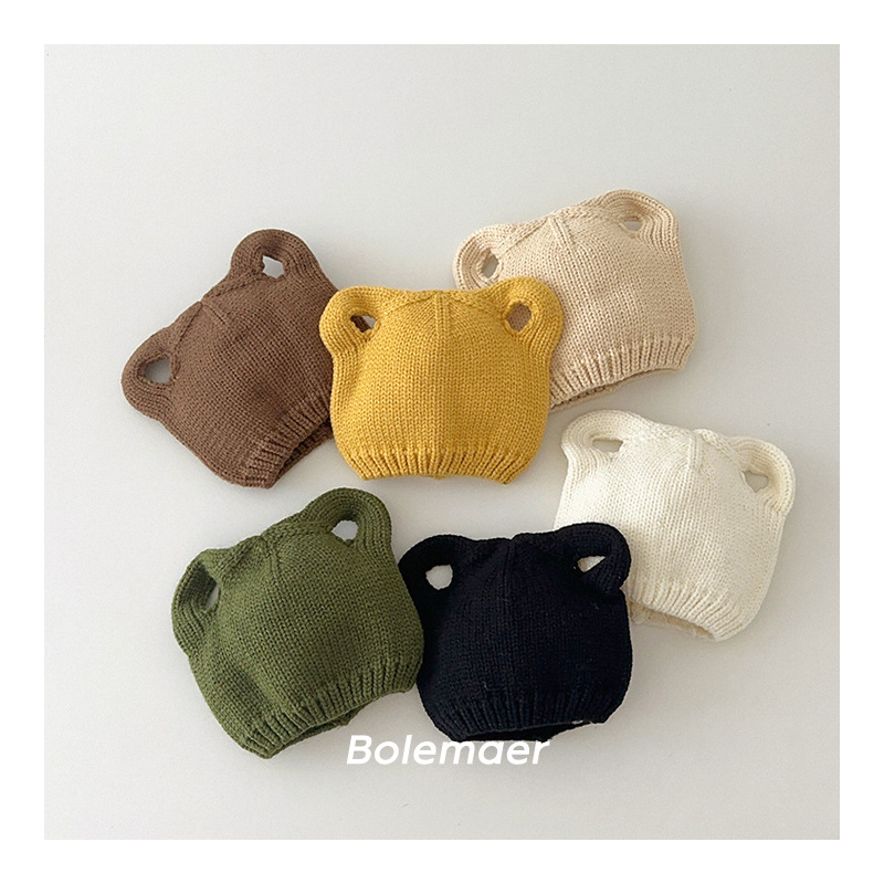 「2024」子供用★帽子★ニット帽子★ベビー★暖かい★6色