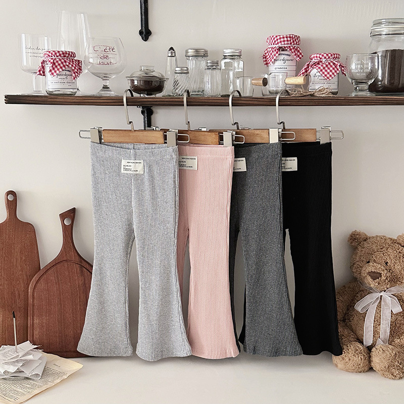 2024★春秋新作★韓国風子供服★ズボン★90cm〜140cm 4色