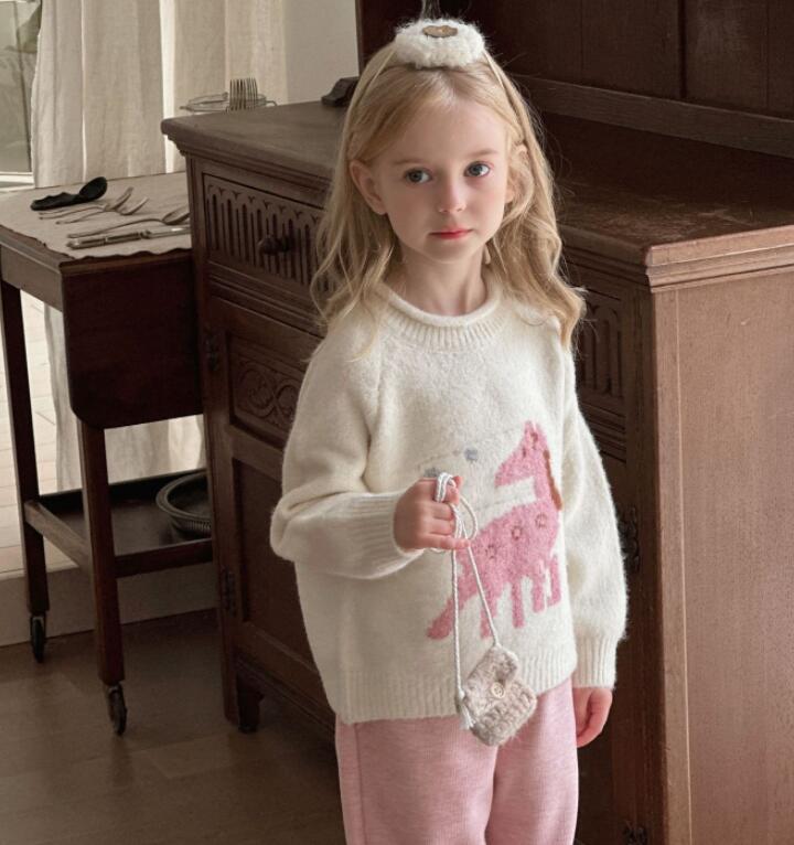 2024秋冬新品HL★子供服　セーター★90cm〜140cm