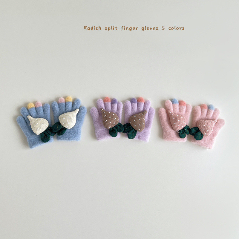 2024秋冬★手袋★子供用手袋★男女兼用★防寒★キッズ★暖かい★5色