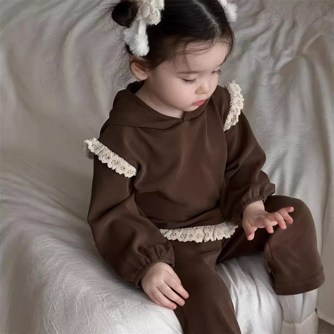 2024秋新品★子供服　セットアップ★73CM〜100cm 2色