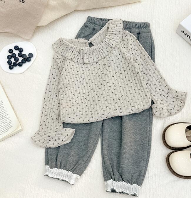 「2024」子供服★トップス+ズボン★セットアップ★韓国風子供服★90cm〜150cm