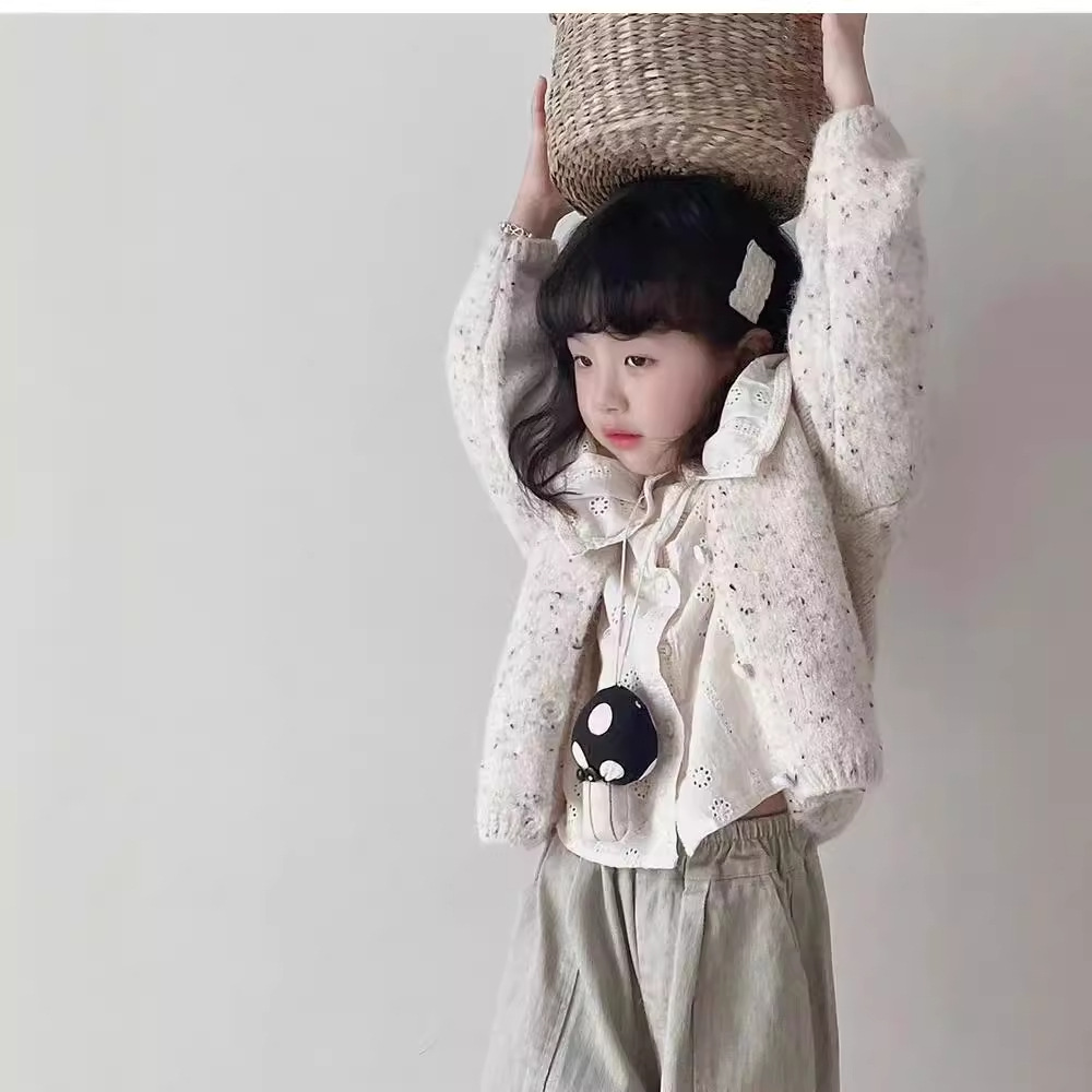 「2024」子供服★セーター★インナーシャツ★ズボン★韓国風子供服★3色90cm〜130cm