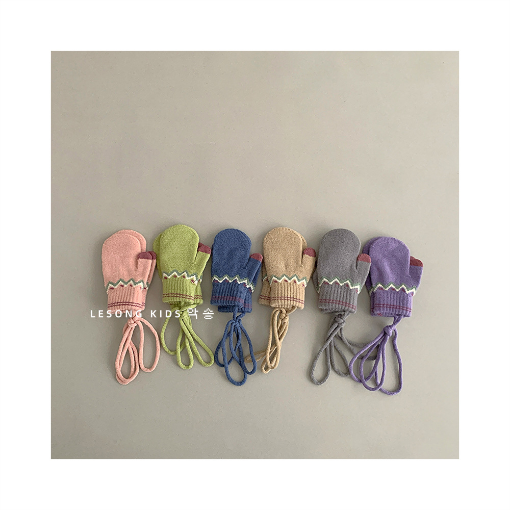 2024新品★大人気　キッズ用★子供　手袋★6色