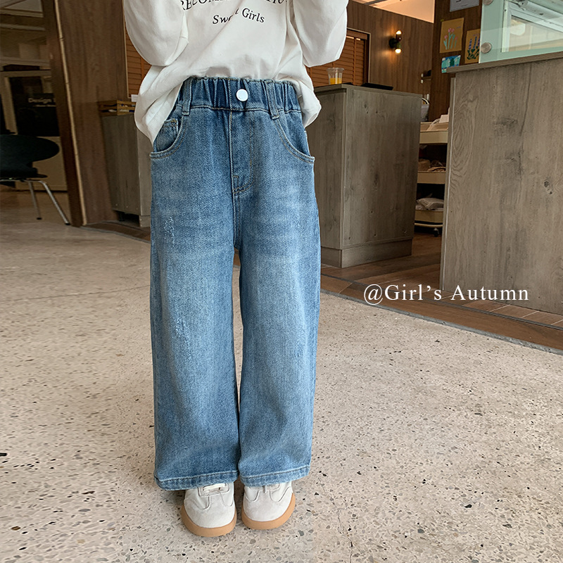 「2024」子供服★ズボン★ジーンズ★ボトムス★韓国風子供服★90cm〜150cm