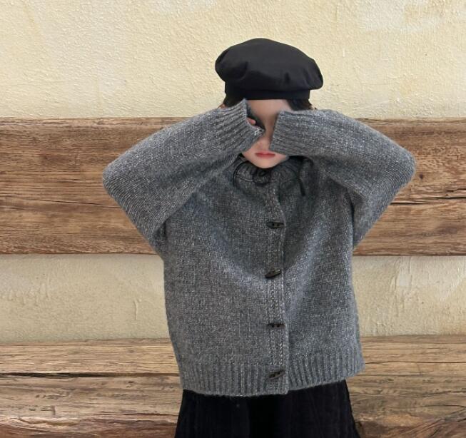 「2024」子供服★トップス★ニット★セーター★韓国風子供服★90cm〜150cm