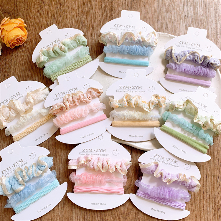 髪飾り★まとめ髪用★ヘアアクセサリー★子供用★ヘアゴム★3枚入り★可愛い