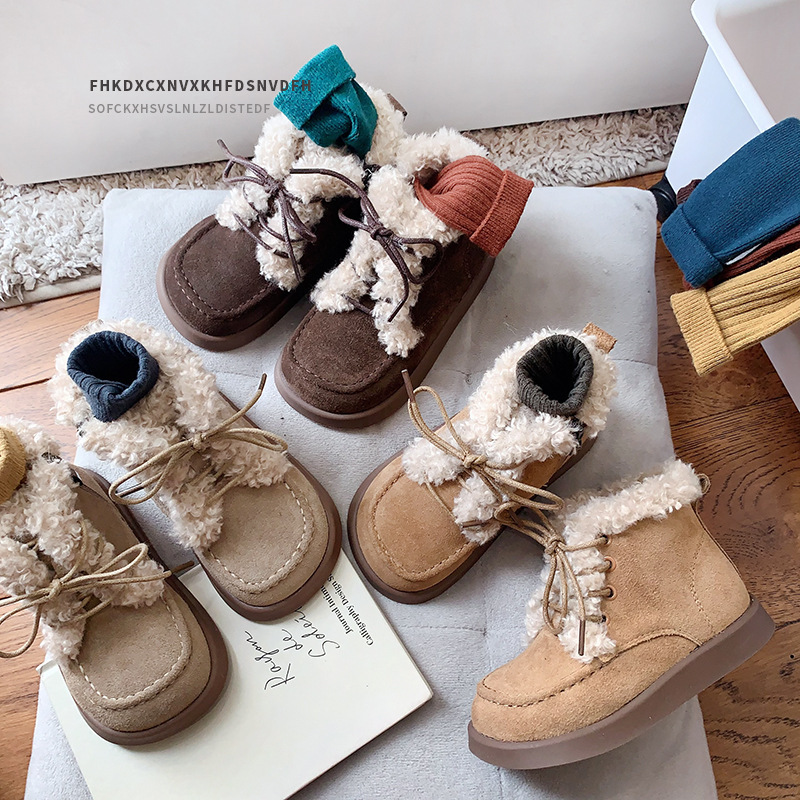 2024秋冬新入荷★子供靴★シューズ　ブーツ★22/14.5cm〜33/20.8cm 2色