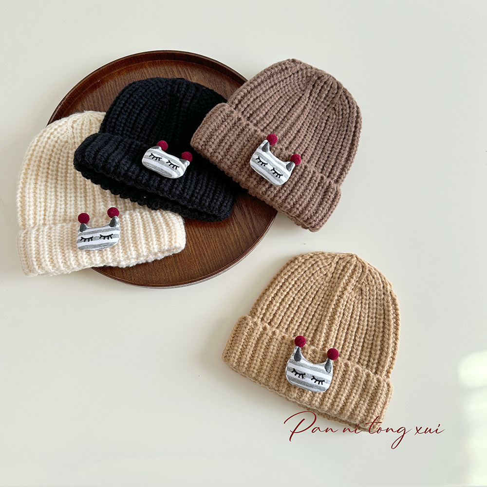 2024年新品★子供用★帽子　ニットハット★ 8色