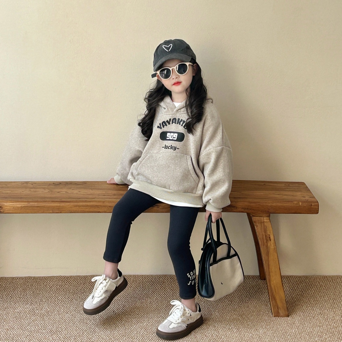 2024★秋冬新作★韓国風子供服★トレーナー★ズボン★90cm〜140cm 2色