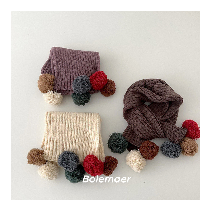 「2024」★子供用★マフラー★防寒★襟巻き★ネックウォーマー★キッズ★暖かい★8色