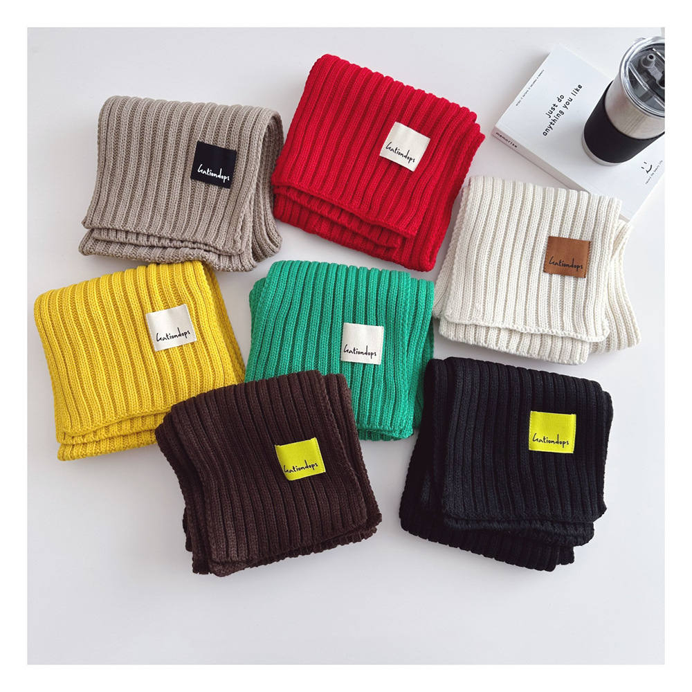 「2024」★子供用★マフラー★防寒★襟巻き★ネックウォーマー★キッズ★暖かい★7色