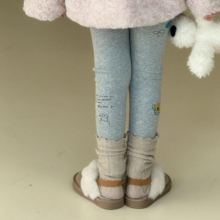 2024秋冬新作LM★子供服　ズボン　タイツ★90cm〜150cm 2色