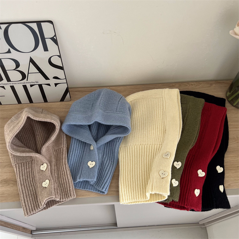 「2024」子供用★帽子★ニット★耳カバー★ネックウォーマー★キッズ★防寒★6色