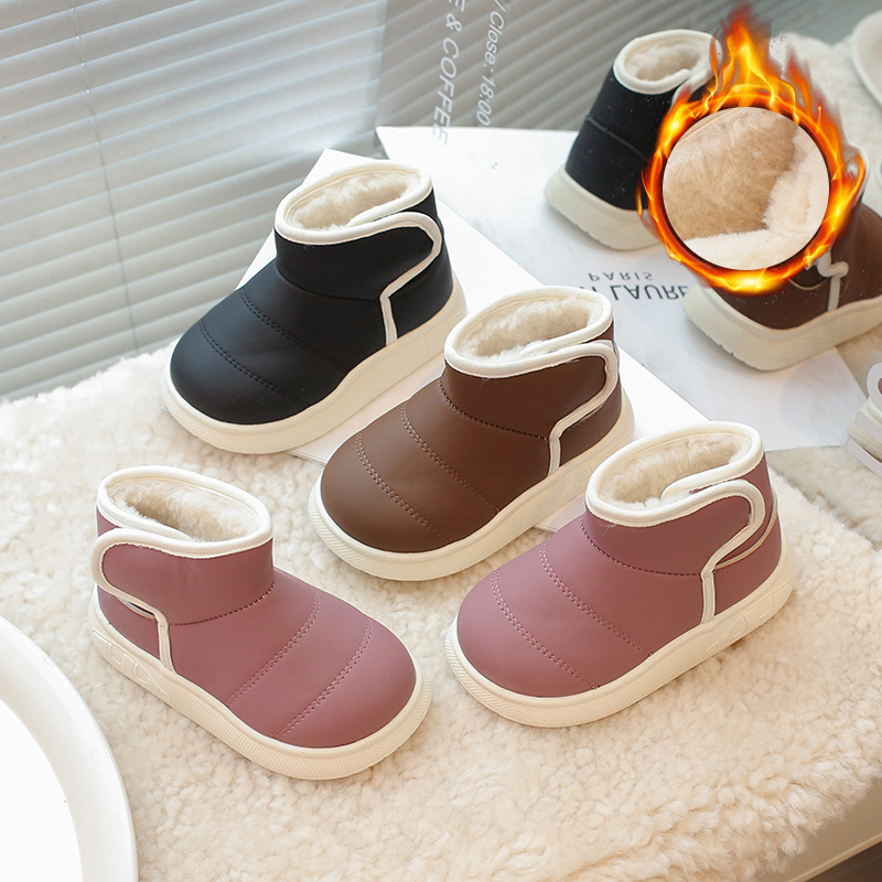 「2024」靴★子供靴★キッズ靴★シューズ★キッズ★スノーブーツ★3色21#〜30#