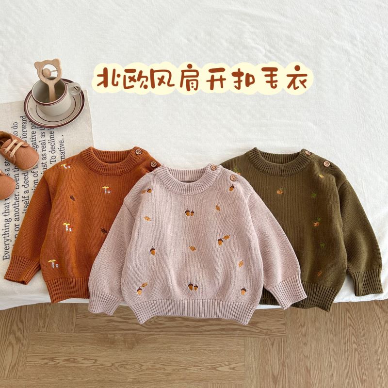 2024秋冬新品★子供服　セーター★73CM〜100cm 3色