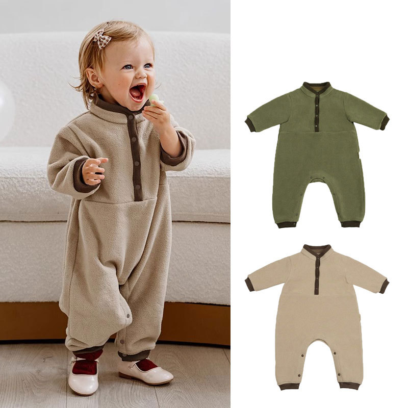 2024秋冬新品★ベビー服　ロンパース　連体服★73CM〜100cm 2色