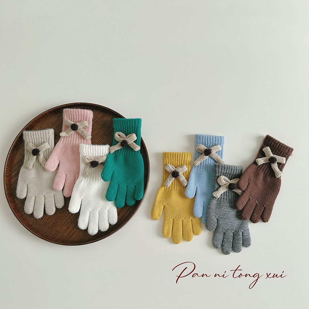 2024秋冬★手袋★子供用手袋★可愛い★防寒★キッズ★暖かい★8色