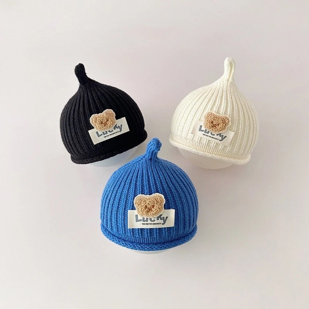 「2024」子供用★帽子★ニット帽子★ベビー★防寒★暖かい★7色