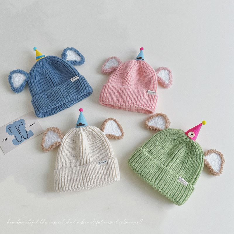 「2024」子供/大人兼用★帽子★ニット帽子★女の子★防寒★暖かい★17色