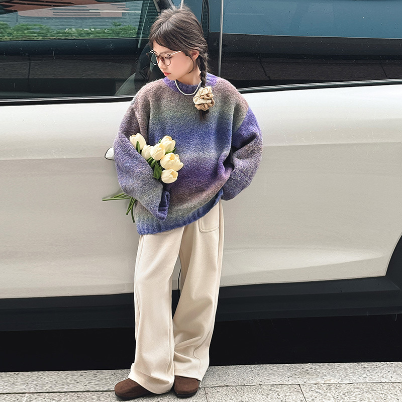 2024★春秋新作★韓国風ベビー服★トップス★ズボン★120cm〜170cm 2色