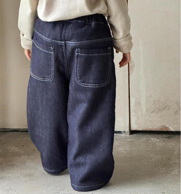 2024冬新品J★子供服　ズボン　厚手★90cm〜140cm