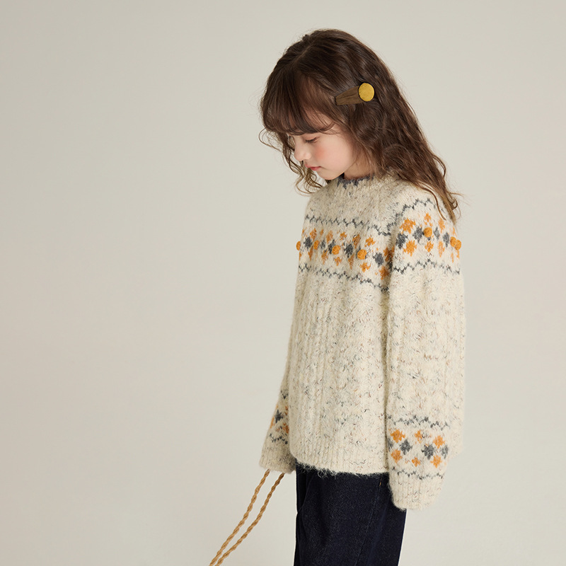 2024★秋冬新作★韓国風子供服★セーター★厚手★90cm〜160cm