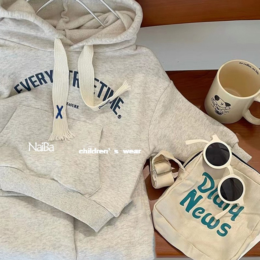 2024秋冬新品★子供服　セットアップ&裏起毛★80cm〜130cm