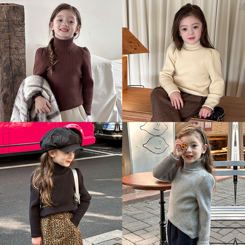 2024★秋冬新作★韓国風子供服★セーター★90cm〜160cm 4色