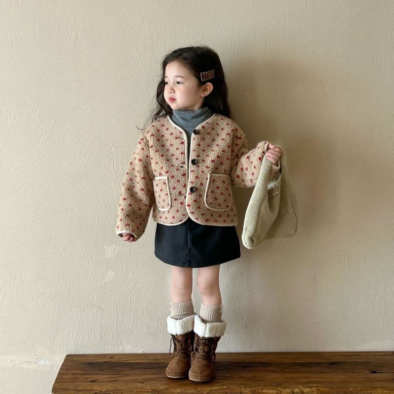 2025新品★子供服 　カーディガン&スカート&インナー★90cm〜140cm