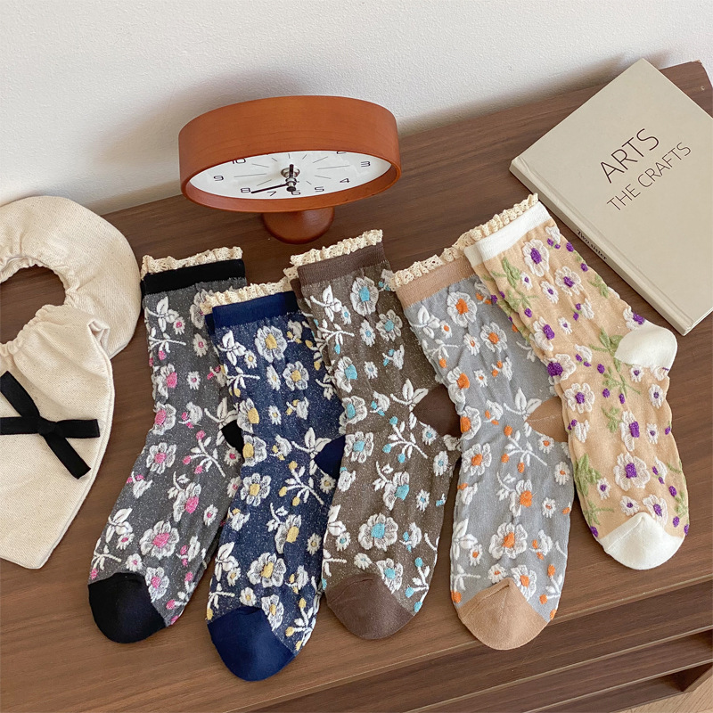 「2024」靴下★レディース★ソックス★大人用★女性用靴下★可愛い★5色