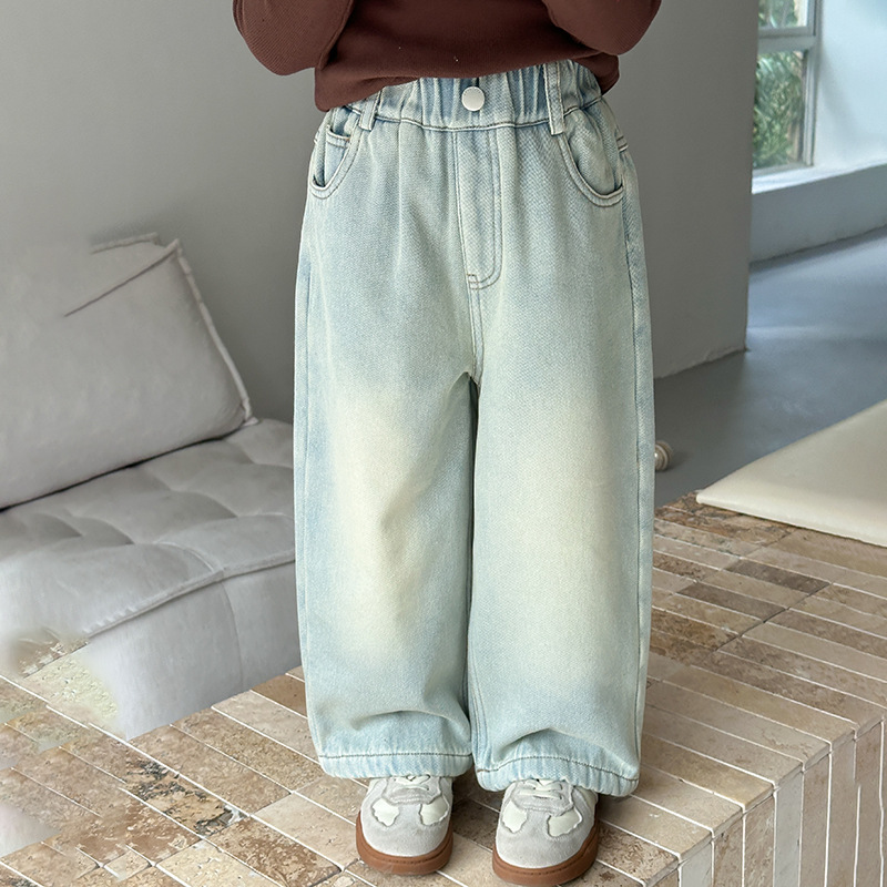 2024★秋冬新作★韓国風子供服★裏起毛★ズボン★90cm〜160cm