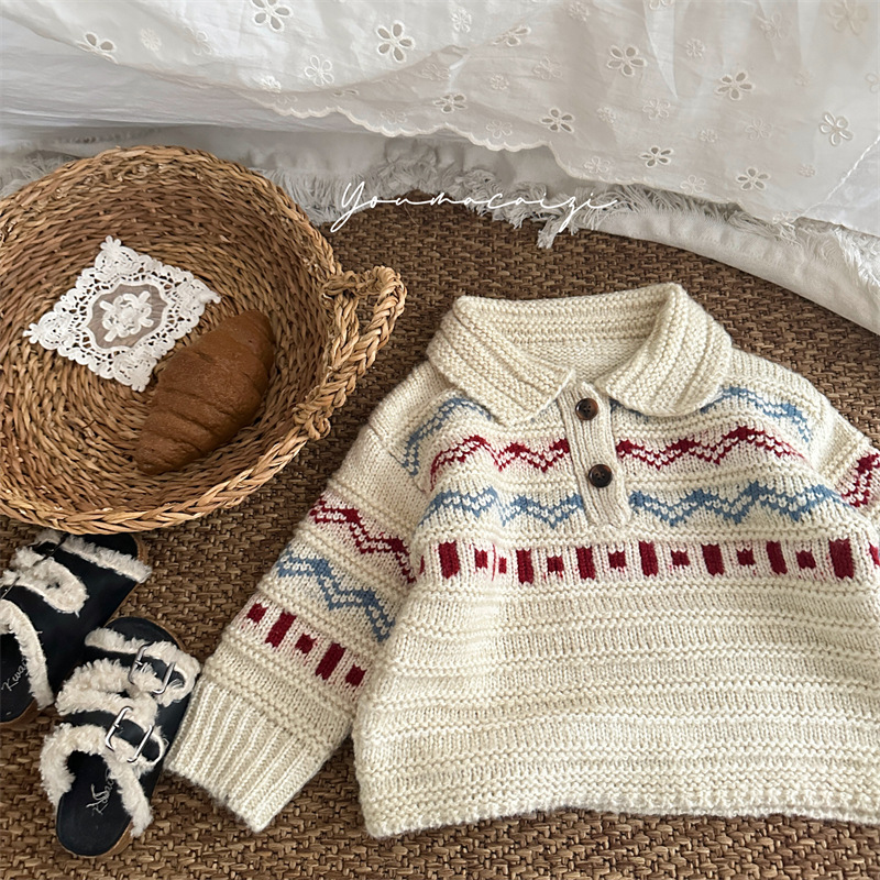 2024★秋冬新作★韓国風子供服★セーター★80cm〜130cm