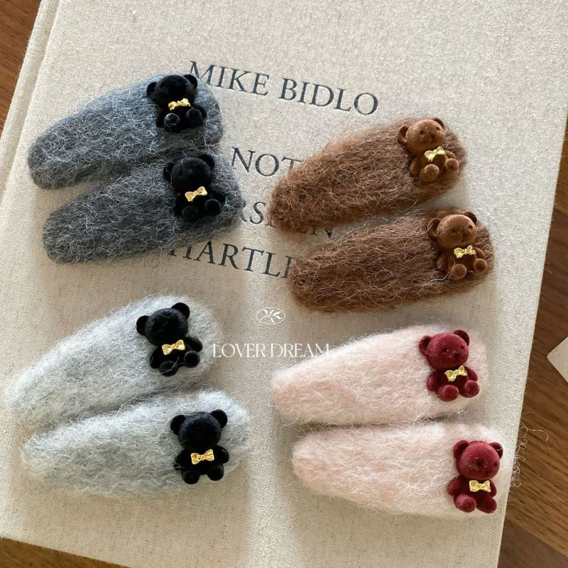 雑貨★子供用髪飾り　ヘアビン★アクセサリー★4色