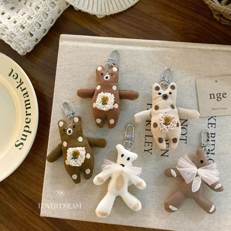 ★可愛いキーホルダー　装飾品★ぬいぐるみキーチェーン★5色