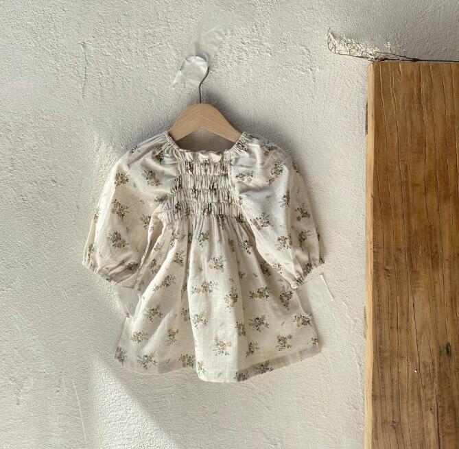 2025春新品MS★子供服　ワンピース★73CM〜100cm