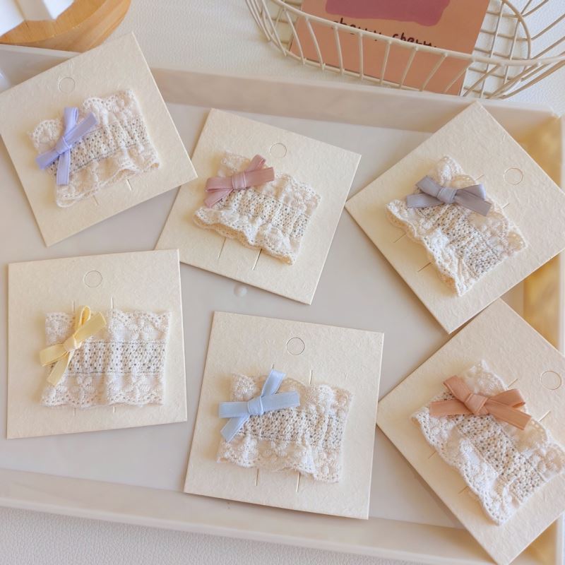 雑貨★子供用髪飾り　ヘアビン★アクセサリー★6色