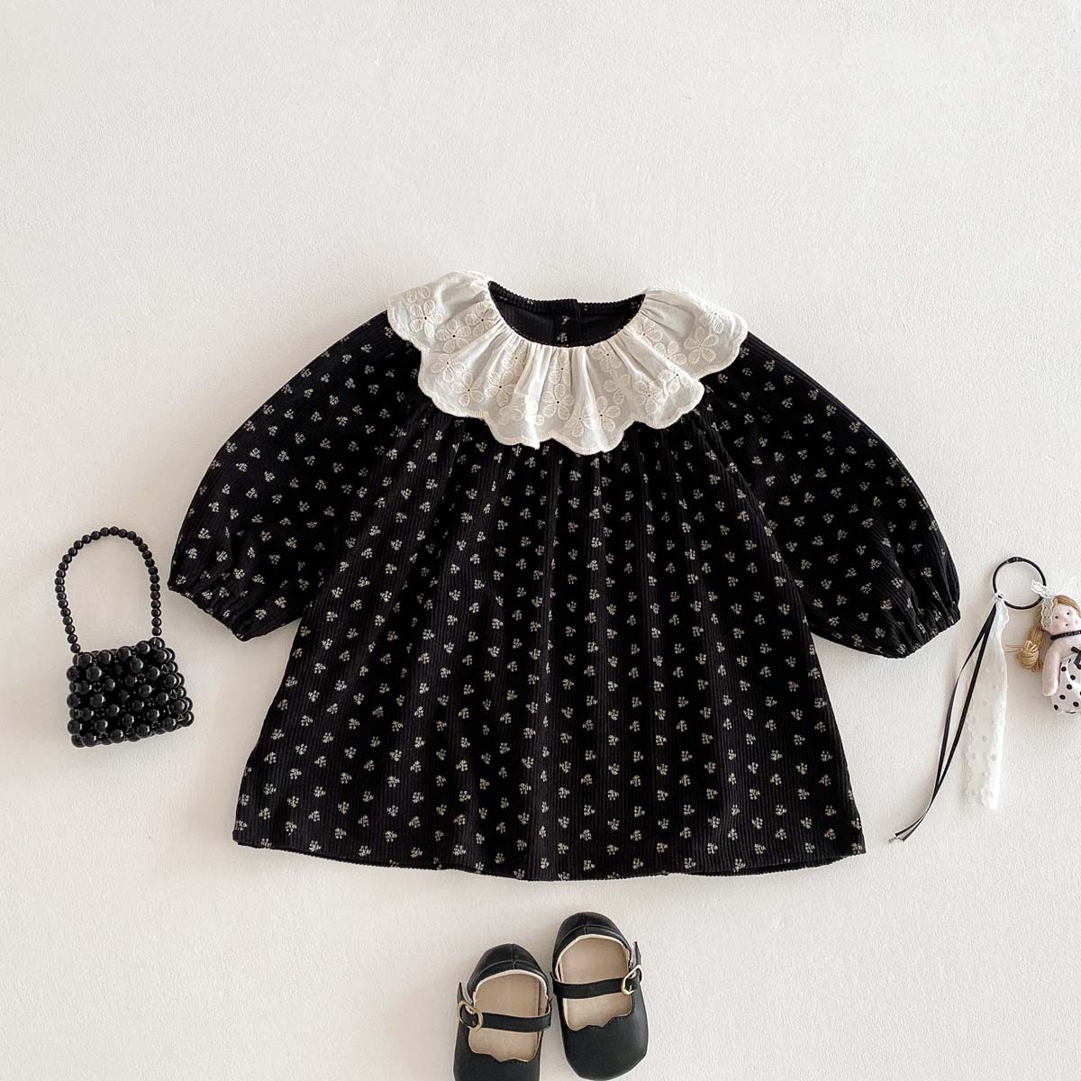 2024★春秋新作★韓国風子供服★ワンピース★90cm〜130cm