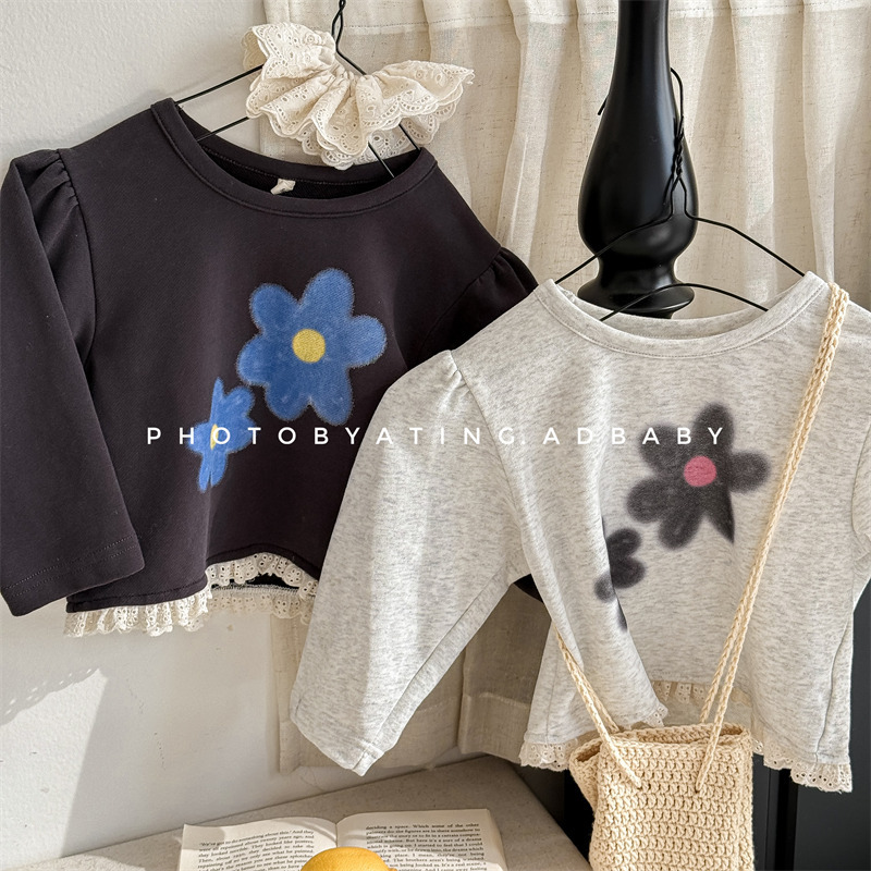 「2025」子供服★トップス★Tシャツ★韓国風子供服★2色80cm〜130cm