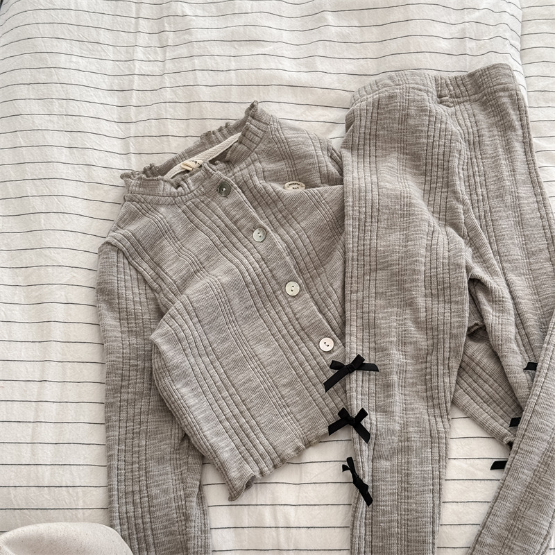 2025新品SJj★子供服　セットアップ★80cm〜130cm 2色