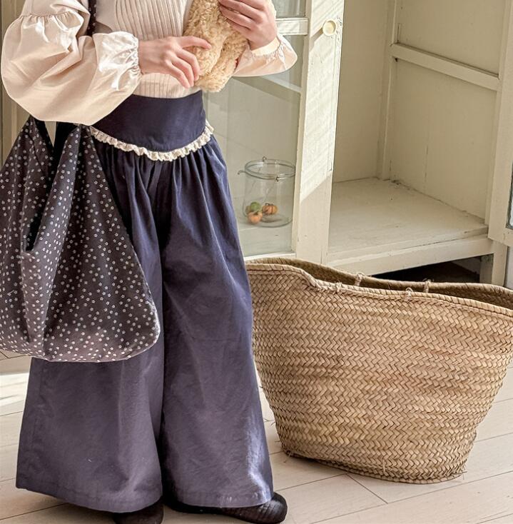 2025新入荷SJ★子供服　ズボン★80cm〜130cm 2色