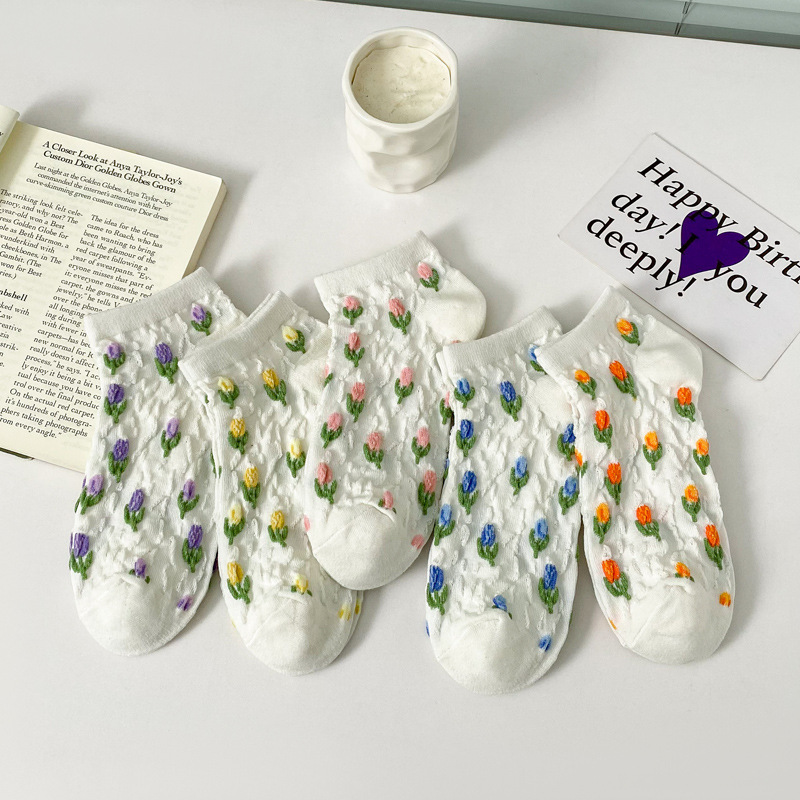 「2025」靴下★レディース★ソックス★大人用★女性用靴下★可愛い★5色