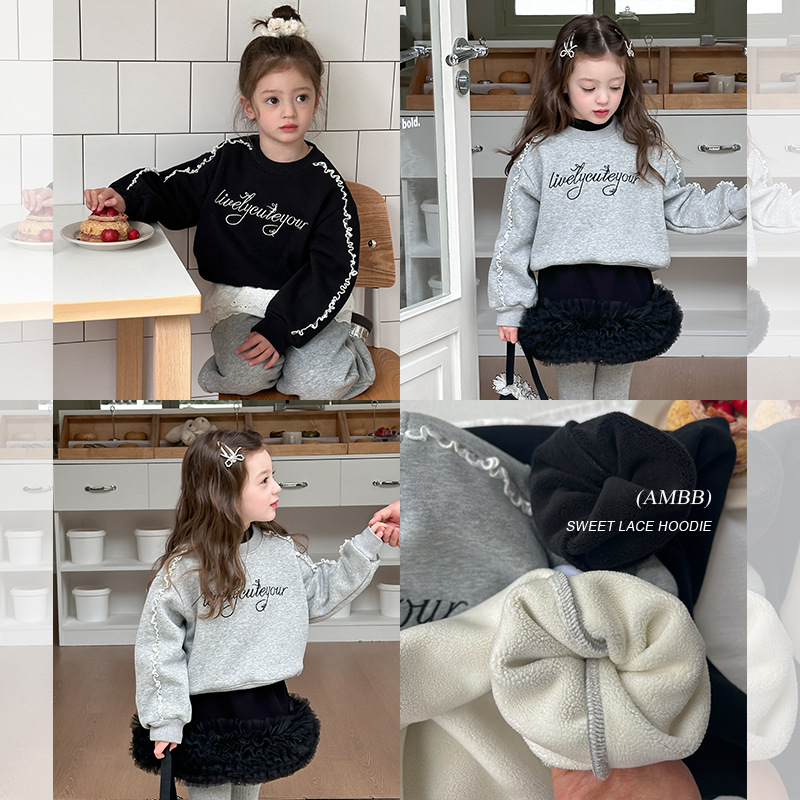 2025★秋冬新作★韓国風子供服★裏起毛★トレーナー★90cm〜160cm 2色