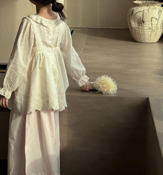 2025新作★子供服　吊りベスト&シャツ&ズボン分けて★90cm〜140cm