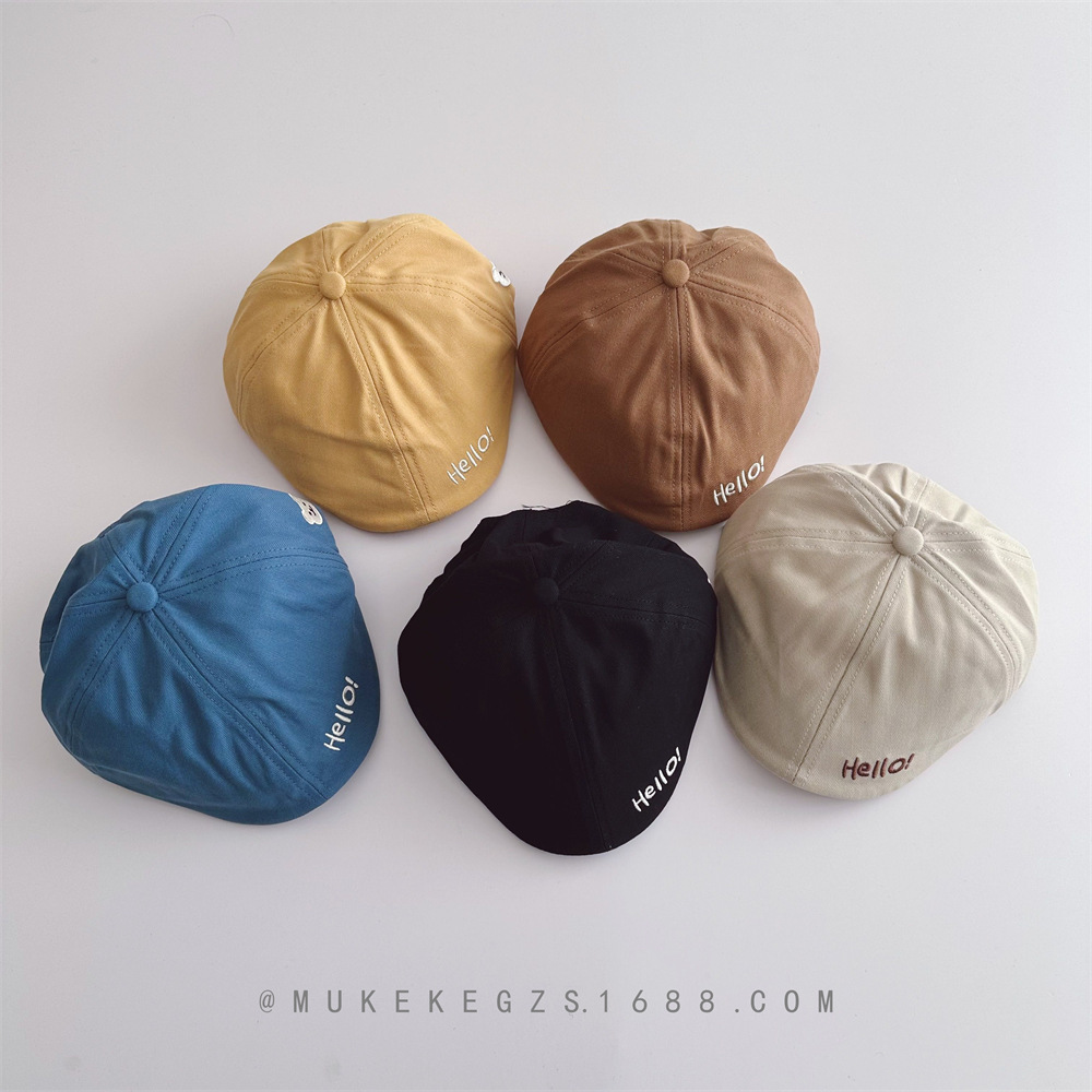 「2025」子供用★帽子★キャップ★キッズ★ベレー帽★5色