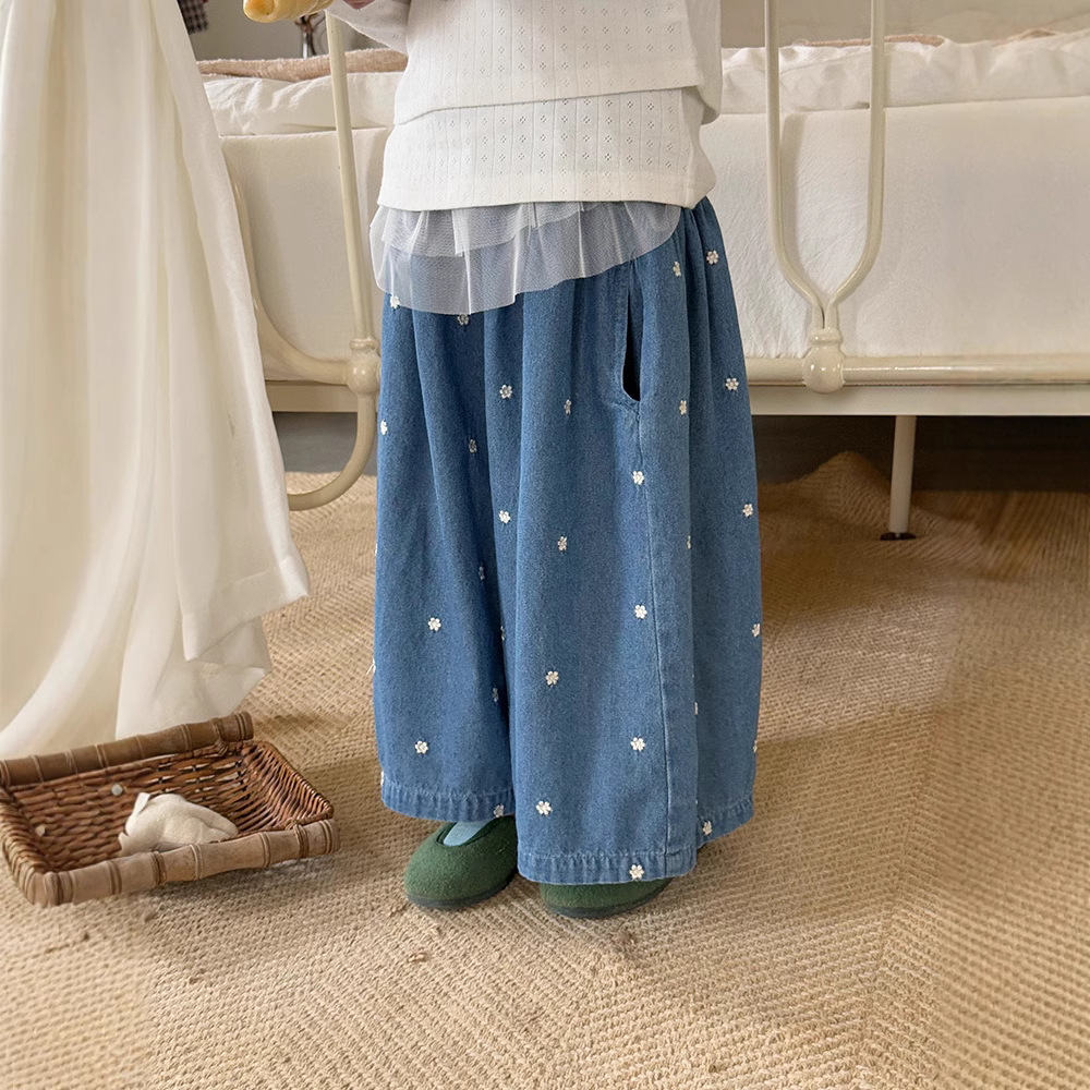 2025春新作ZXR★子供服　デニムズボン★90cm〜150cm